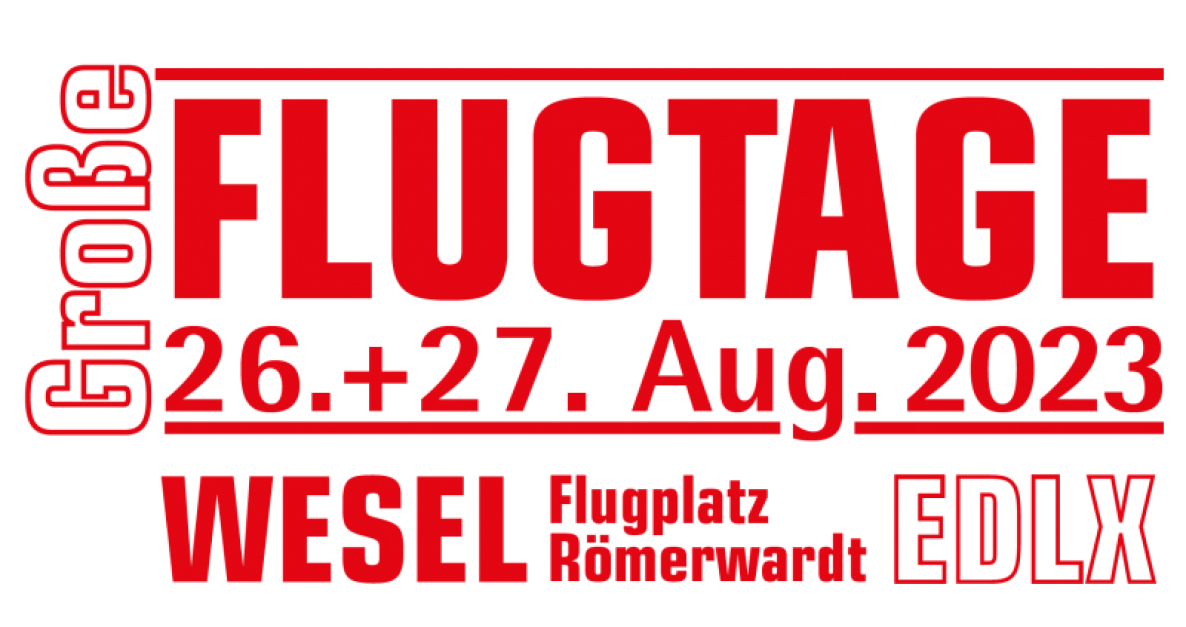 Logo der Flugtage 2023